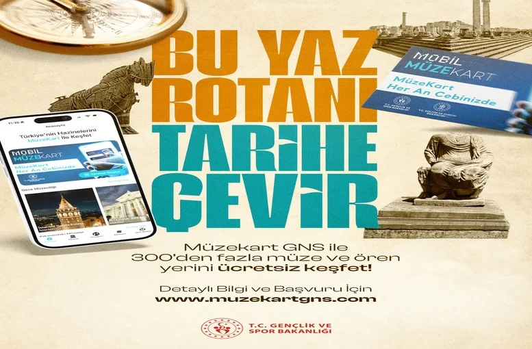 19-25 Yaş Arası Gençlere Ücretsiz Müzekart Fırsatı: Kültürel Mirası Keşfedin!