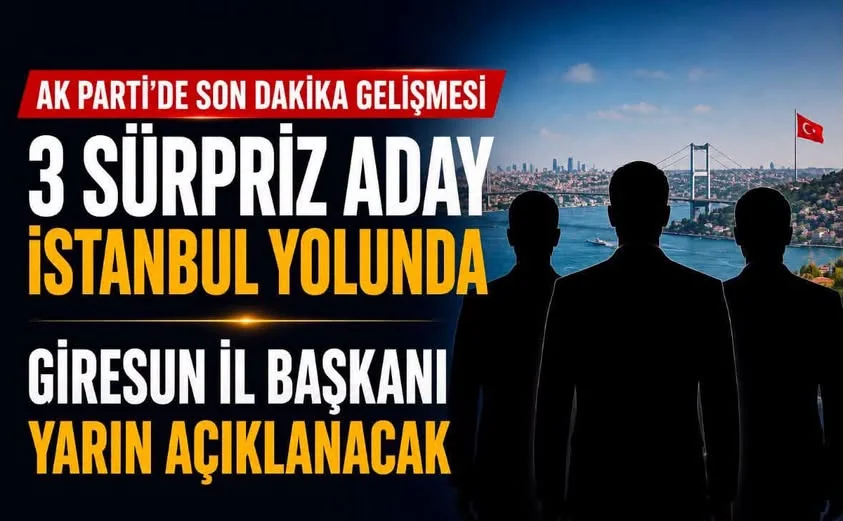 AK Parti Giresun İl Başkanlığı’nda Belirsizlik Sona Eriyor: Cumhurbaşkanı Erdoğan Karar Verecek
