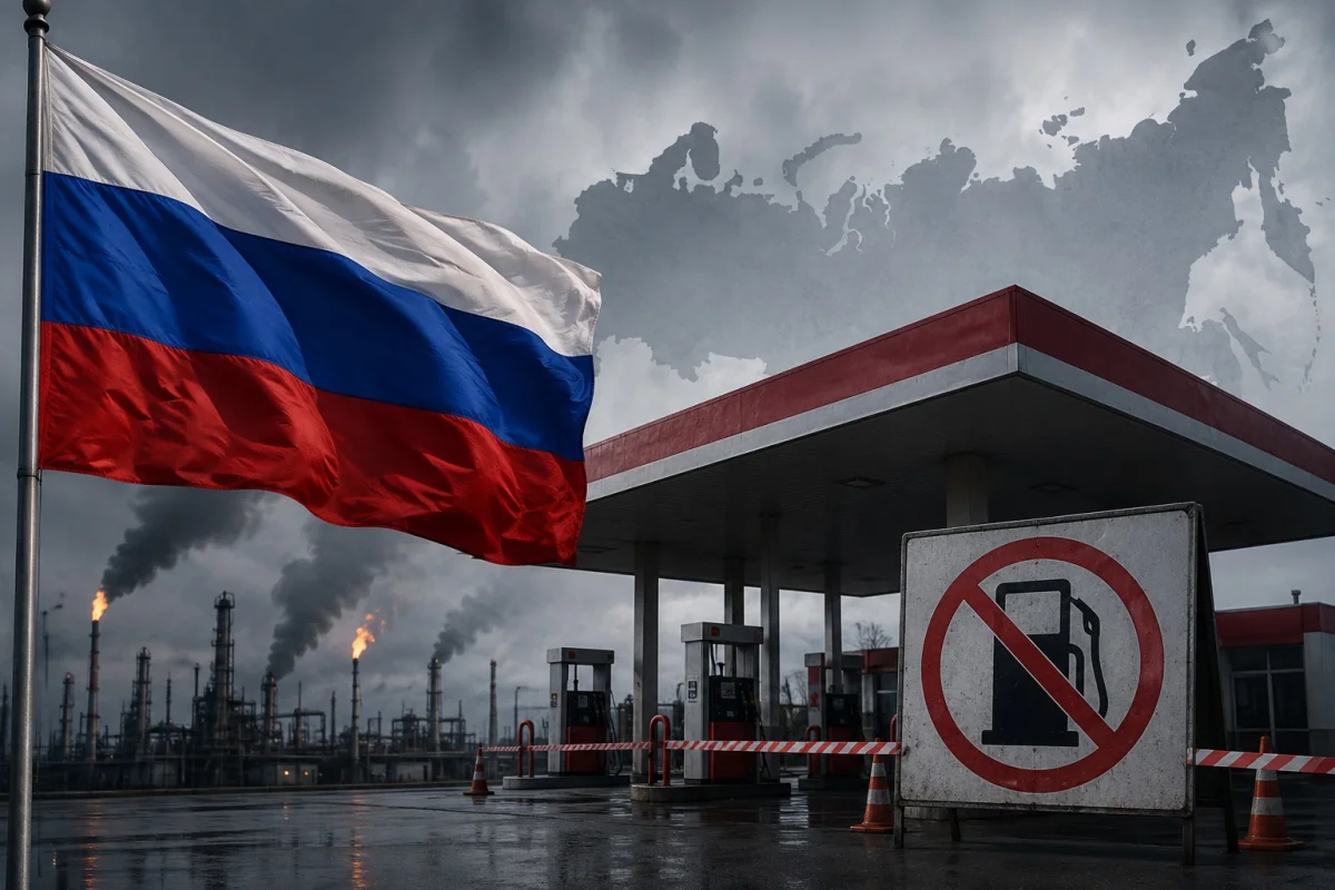 Rusya’da Akaryakıt Krizi: Novorossiysk’te Benzin Tükenirken 40 Bölgede Kısıtlamalar Devam Ediyor