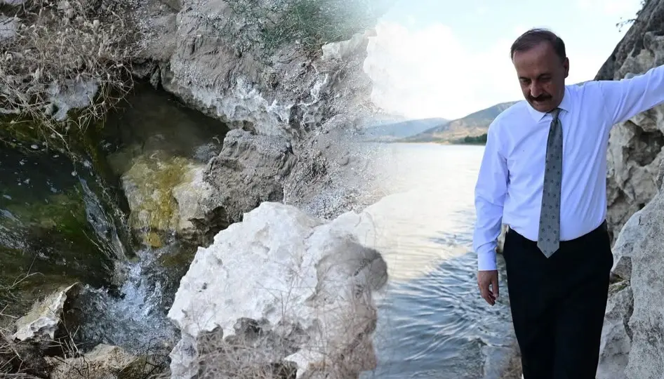 Eğirdir Gölü’nde ‘Düden’ Oluşumu Paniği: Yetkililer Seferber Oldu