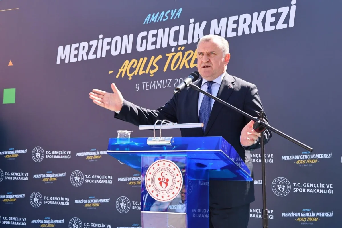 Bakan Bak Amasya’da Gençlik ve Spor Yatırımlarını Açtı: Yeni Merkezler ve Spor Salonları Hizmete Girdi