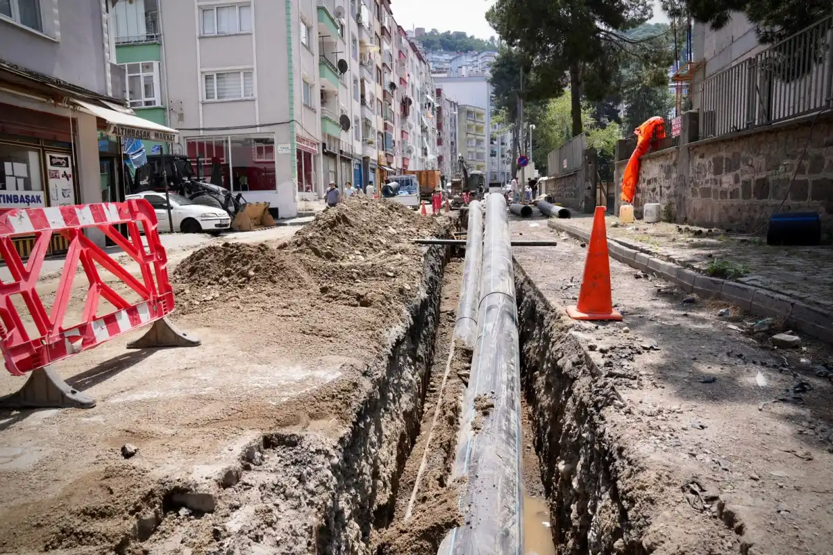 Giresun’da Sağlık ve Güvenlik Önceliği: Asbestli İçme Suyu Boruları Yerine Modern Polietilen Hatlar Döşeniyor