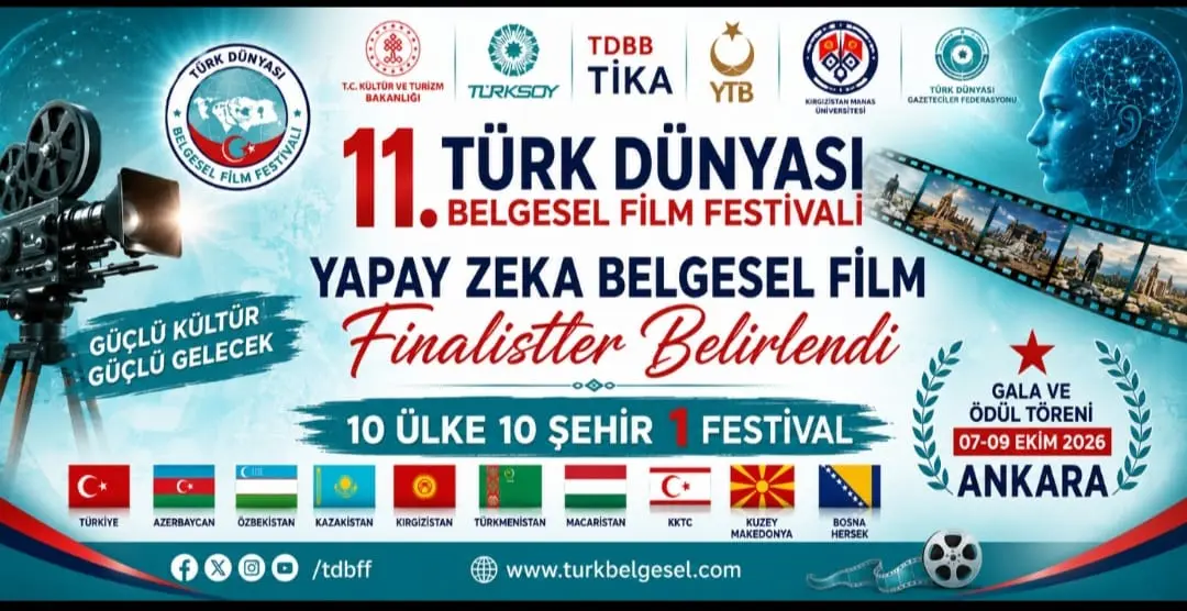 Türk Dünyası 11. Belgesel Film Festivali’nde Yapay Zeka Rüzgarı: Finalistler Belli Oldu