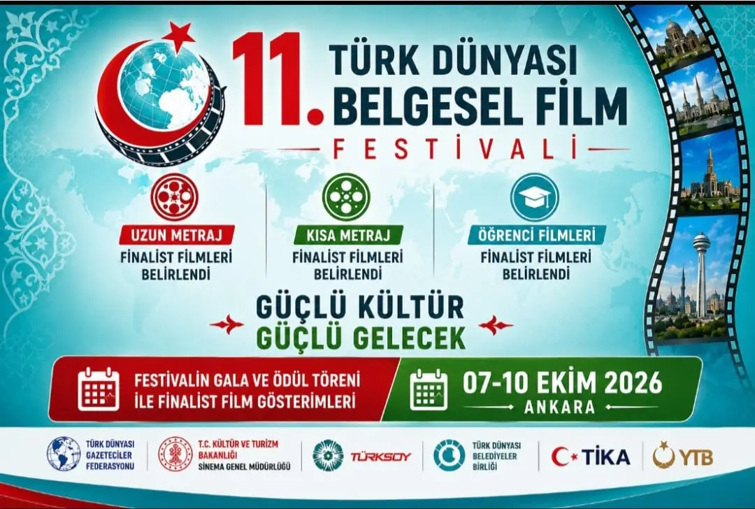 11. Türk Dünyası Belgesel Film Festivali’nde Finalistler Belli Oldu: Kültür ve Gelecek Buluşuyor