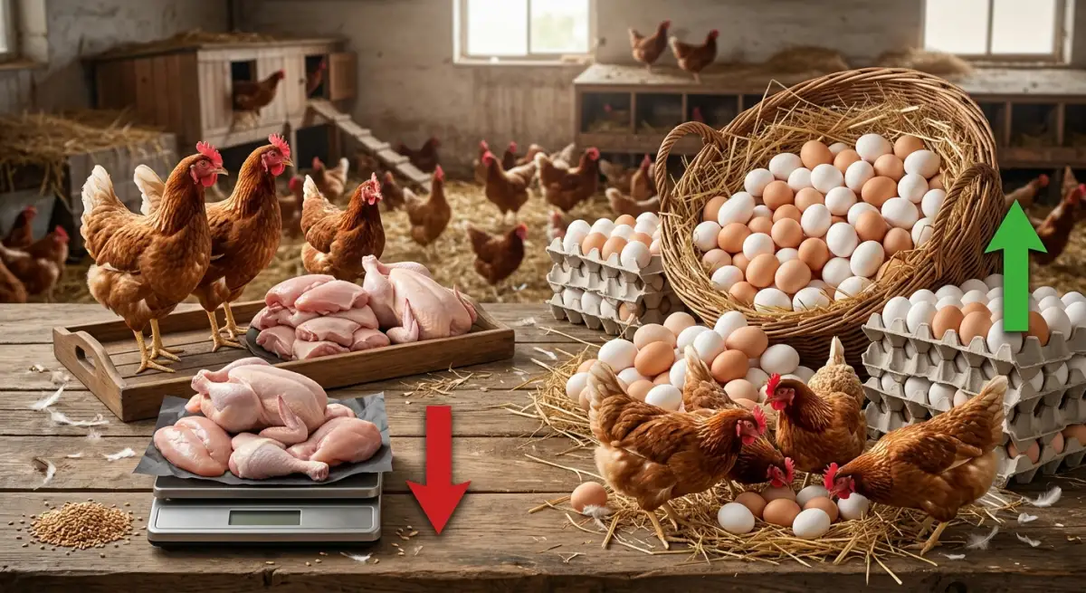 Mayıs Ayı Sektör Raporu: Tavuk Eti Üretimi Düşerken Yumurta Üretimi Rekor Kırdı
