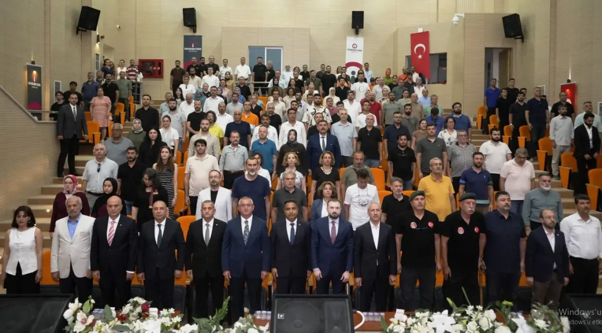 İskenderun Teknik Üniversitesi’nde 15 Temmuz Paneli: Milli ve Manevi Değerlere Vurgu Yapıldı