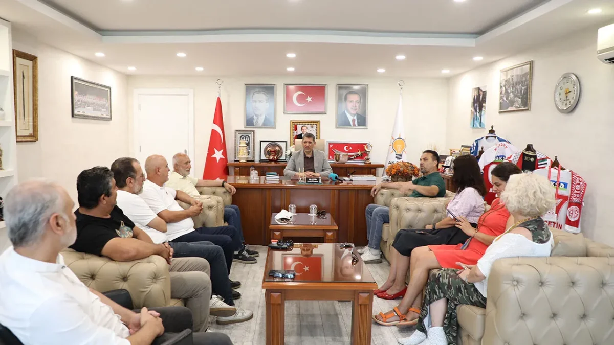TİMBİR Heyeti, AK Parti Antalya İl Başkanı Ali Çetin ile İnternet Medyasını ve Şehrin Geleceğini Görüştü