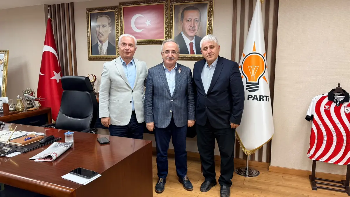 Samsun Ev Sahipliği Yapacak Karate Şampiyonası İçin Karate Federasyonu Heyeti AK Parti İl Başkanı Köse’yi Ziyaret Etti