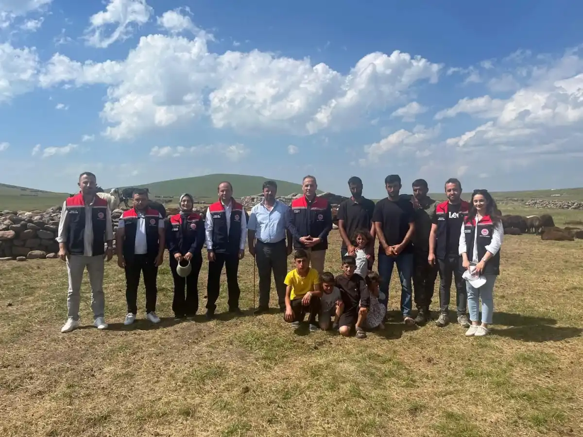 Kars’ta Yayla Sağlığı Mercek Altında: İl Müdürü Enver Aydın Sahada İncelemelerde Bulundu