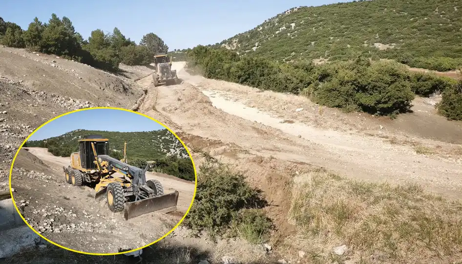Isparta’da Orman Yangınlarına Karşı Hızlandırılmış Müdahale: Akdağ Mevkii’nde Yangın Yolları Açılıyor