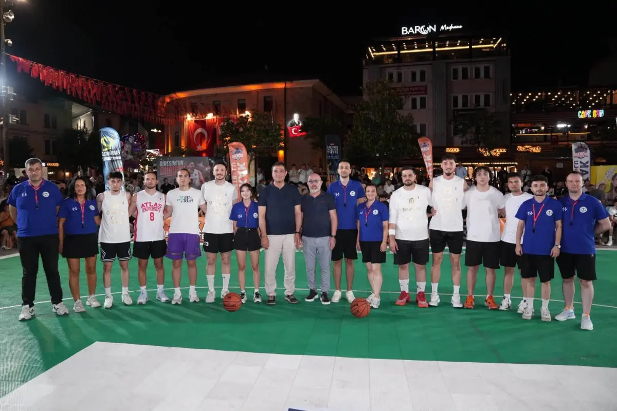 Giresun Sokak Basketbol Turnuvası Başladı: 65 Takım, 260 Sporcu Şampiyonluk İçin Sahada