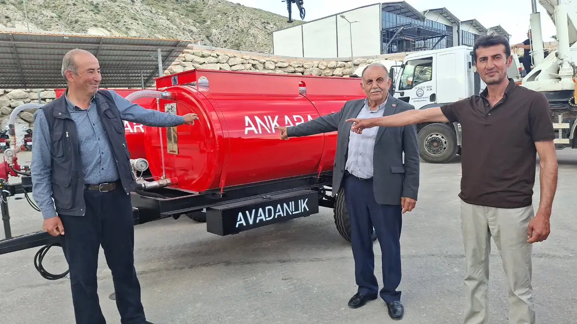 Beypazarı’nda Yangın Güvenliği Güçleniyor: 59 Mahalleye Su Tankeri Desteği
