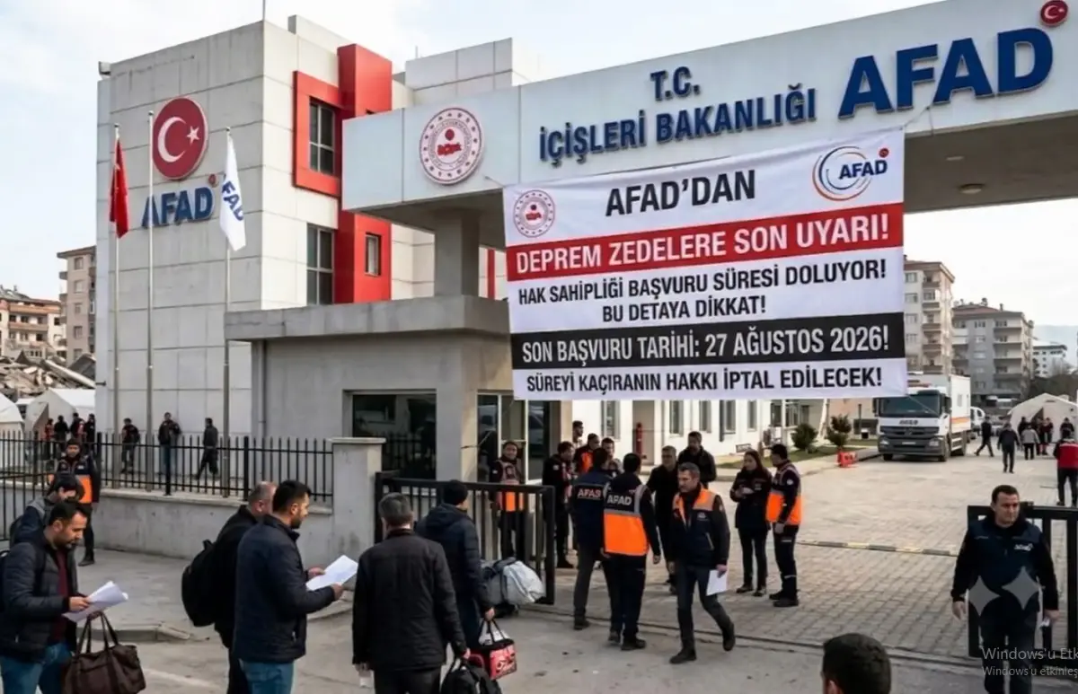 Hatay Depremzedelerine Son Konut Teslim Çağrısı: Ön Borçlandırma Süreci Başladı!