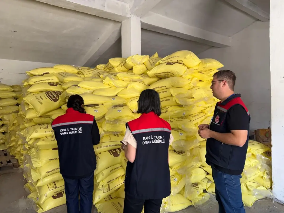 Kars’ta Gübre Denetimleri: Tarımsal Girdilerde Güvenlik ve Kalite Öncelikli