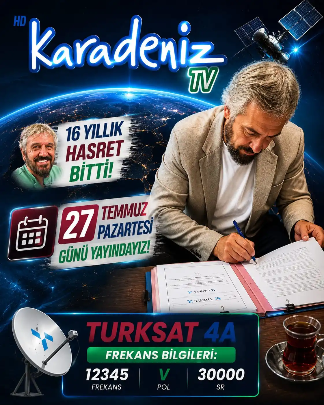 16 Yıllık Hasret Sona Erdi: Karadeniz TV Yeniden Ekranlarda!