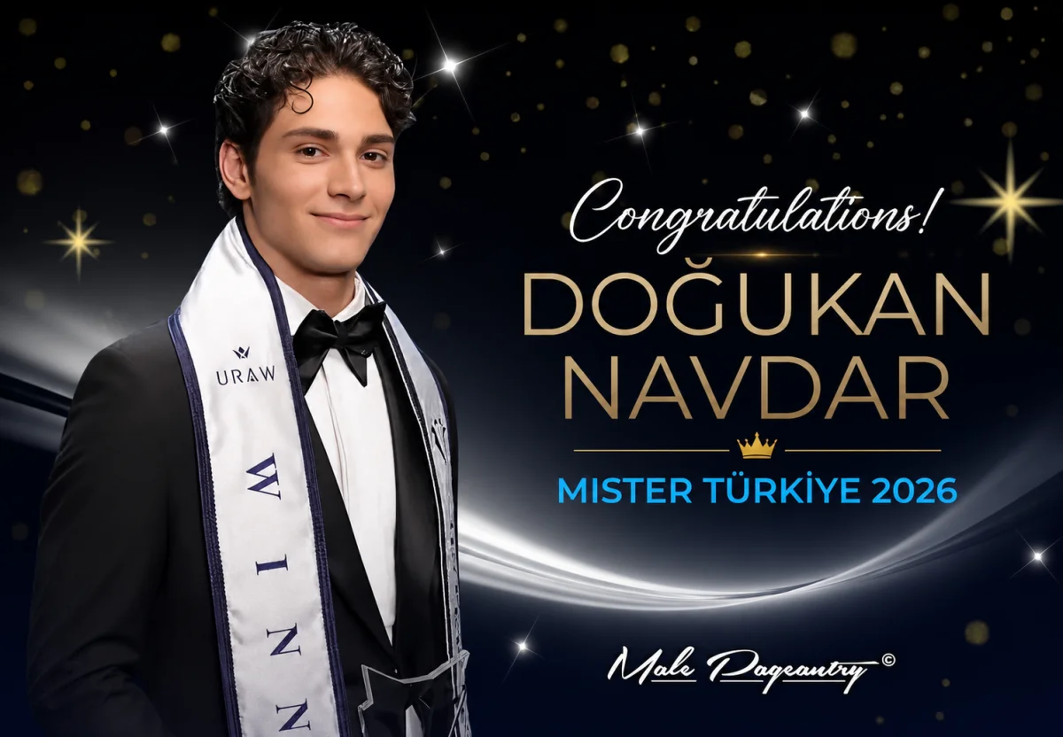 Doğukan Navdar, Mister Türkiye 2026 Unvanını Kazandı: Yeni Bir Dönem Başlıyor