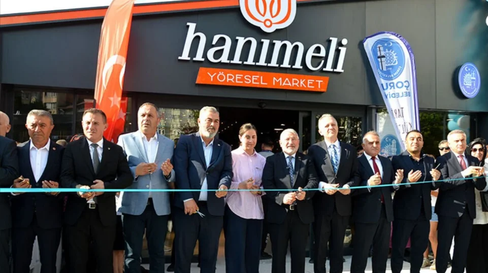 Çorum’da Hanımeli Yöresel Market Açıldı: Yerel Üreticilere Destek, Vatandaşlara Ekonomik Alışveriş Fırsatı
