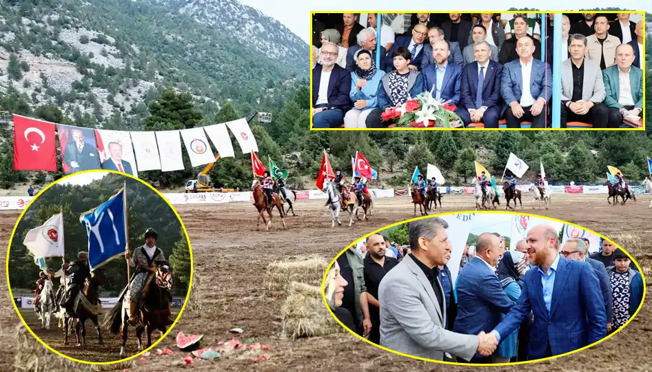 Bilal Erdoğan İbradı’da Hem Gençlik Merkezini Açtı Hem de Etnospor Heyecanına Ortak Oldu