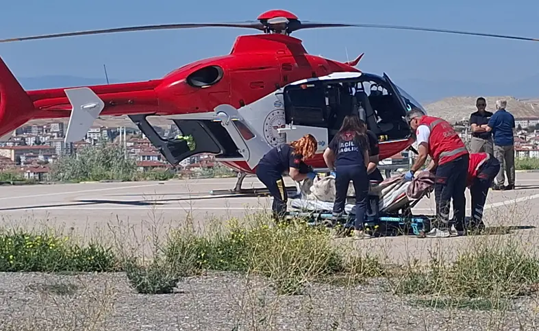 82 Yaşındaki Beyin Kanaması Hastası, Hava Ambulansıyla Hayat Buldu: Nallıhan’da Pist Talebi Yükseldi