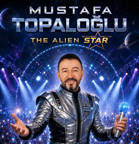 Mustafa Topaloğlu Uzay Temalı Yeni Şarkısı “Bom Bom Star” ile Dijital Platformlarda!