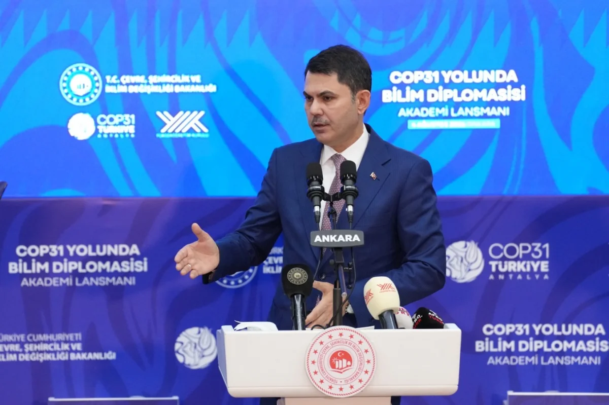 Bakan Kurum Duyurdu: YÖK, COP31’in ‘Akademik Elçisi’ Olarak Bilim Diplomasisine Öncülük Edecek