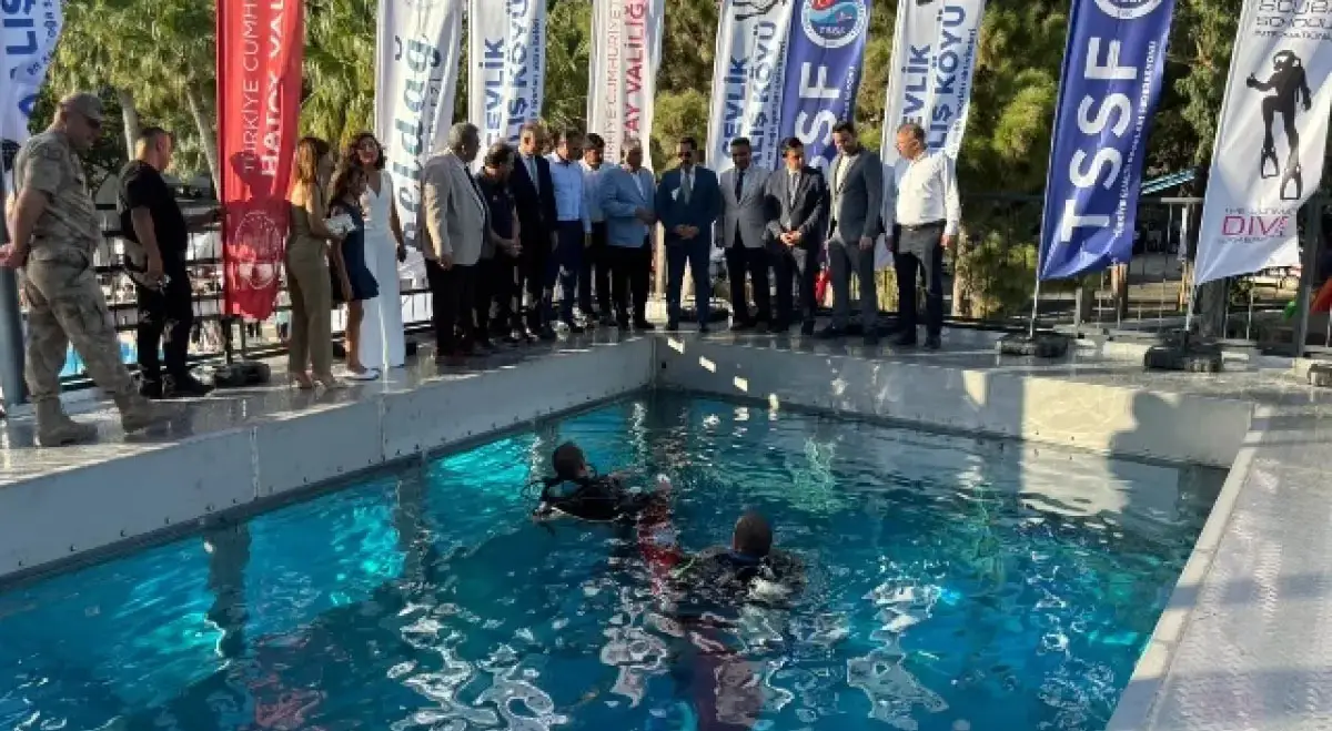 Hatay’da Türkiye’nin İlk ve Tek Dalış Köyü Açıldı: Turizme Yeni Soluk