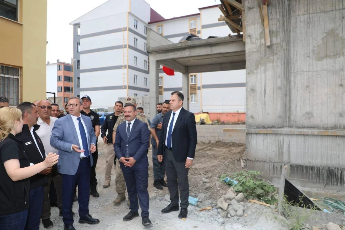 Vali Ziya Polat, Kağızman’da Devam Eden Yatırımları ve Kamu Hizmetlerini Denetledi