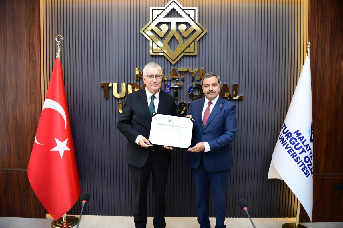 Malatya Turgut Özal Üniversitesi’nden Büyük Başarı: Kurumsal Akreditasyon Belgesi’ni Aldı