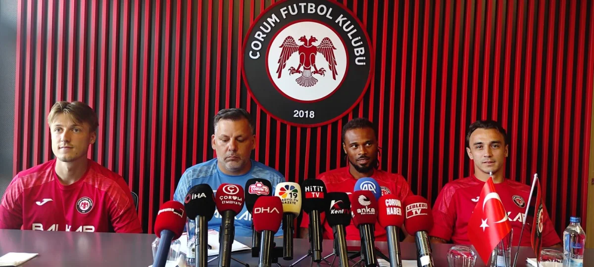 Çorum FK’da Yeni Sezon Vizyonu: Fredy ‘Ligde Kalacağız’ Dedi, Karlsbakk’tan Galatasaray’a Gözdağı