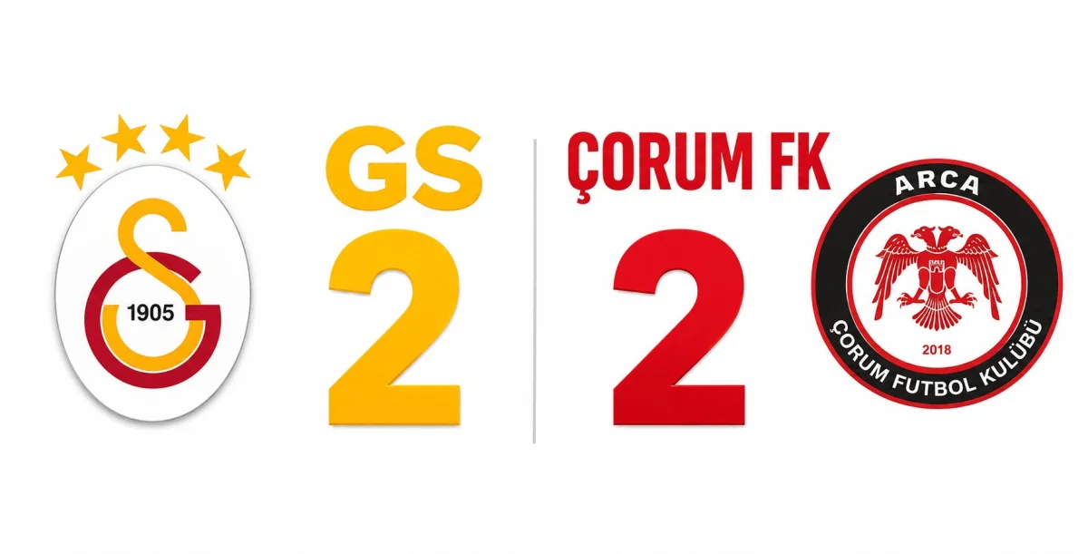 Arca Çorum FK’dan Muhteşem Başlangıç: Galatasaray Deplasmanından 1 Puanla Ayrıldılar!