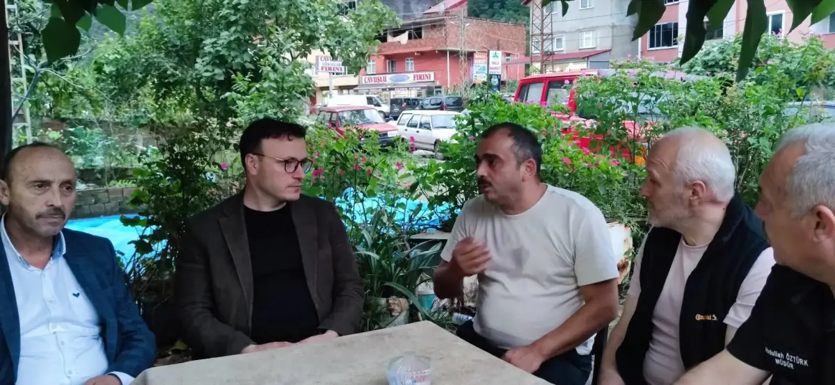 Tirebolu Kaymakamı Kaldırım’dan Kuzgun Köyü’ne Afet Sonrası Ziyaret