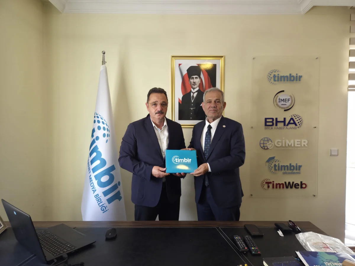 Türkiye Gazeteciler Federasyonu Başkanı Karaca’dan TİMBİR Genel Başkanı Basa’ya Ziyaret