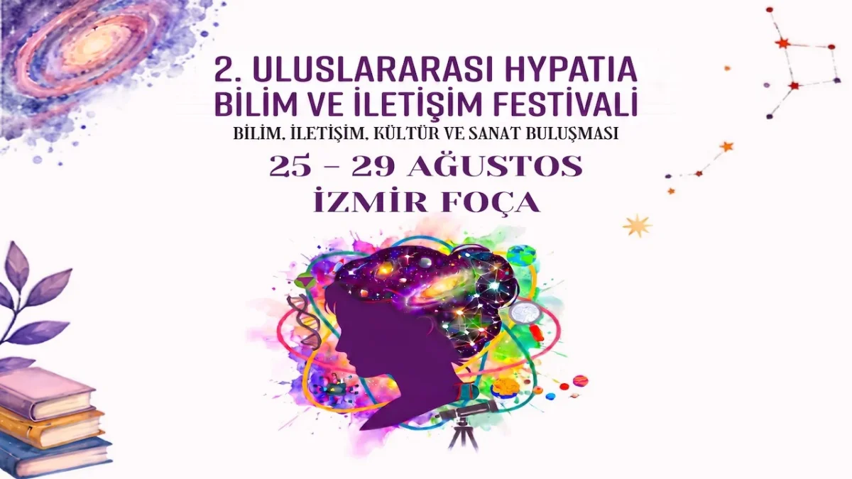 Uluslararası Hypatia Bilim ve İletişim Festivali İzmir’de Başlıyor: Bilim, Sanat ve Eğlence Foça’da Buluşuyor