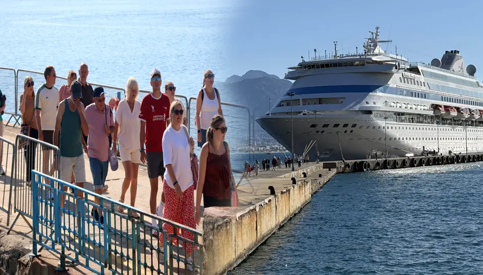 Türkiye Kruvaziyer Turizminde Rekor Kırdı: 1 Milyon Yolcuyu Aştı