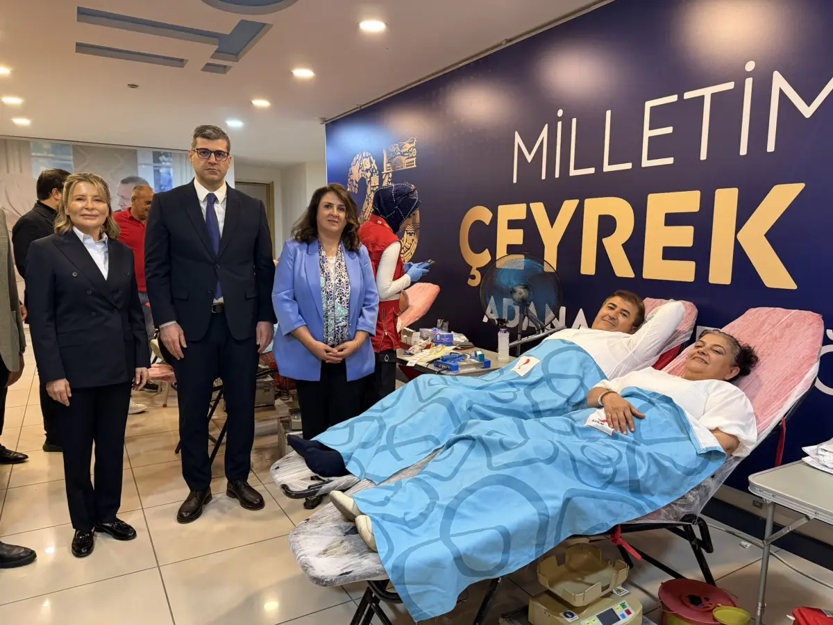 AK Parti Adana Teşkilatından “Birbirimize Candan Bağlıyız” Çağrısıyla Kan Bağışı Kampanyası