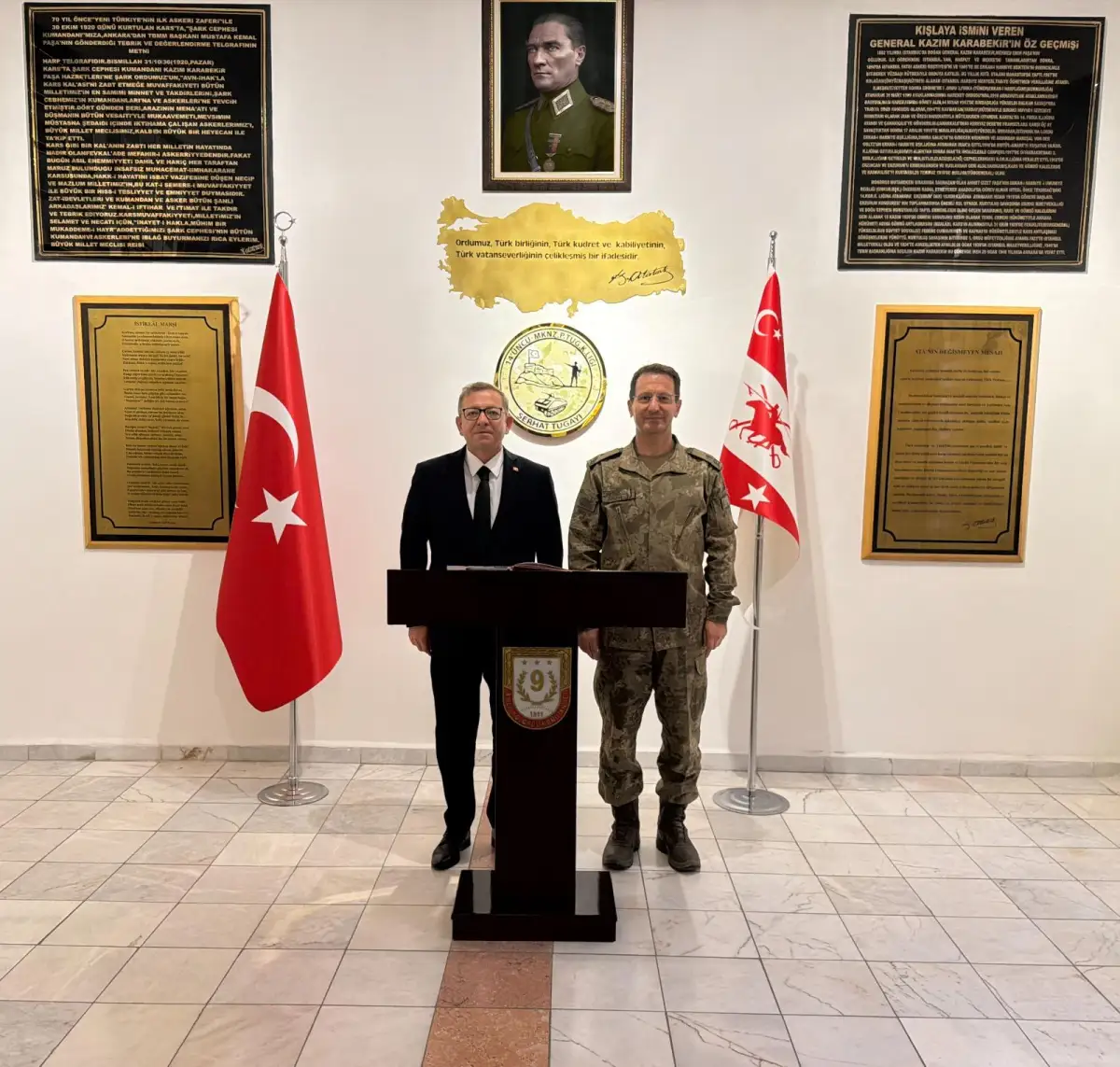 Vali Ziya Polat, Tuğgeneral Kadir Çelik’i Yeni Görevinde Ziyaret Etti: Kars’a Hoş Geldiniz
