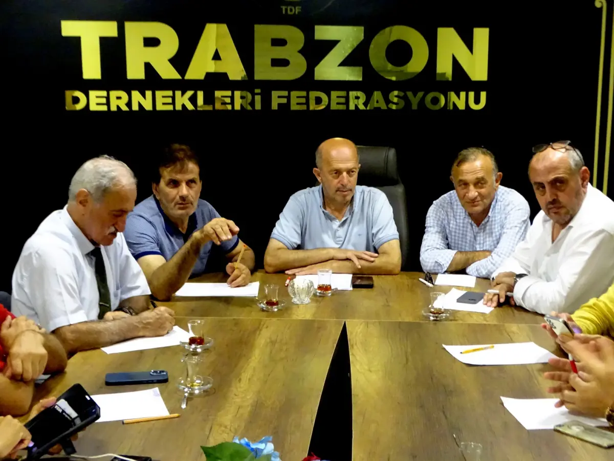 Trabzon Dernekler Federasyonu Trabzon’da Buluştu: Hemşehrilik Bağı Güçleniyor