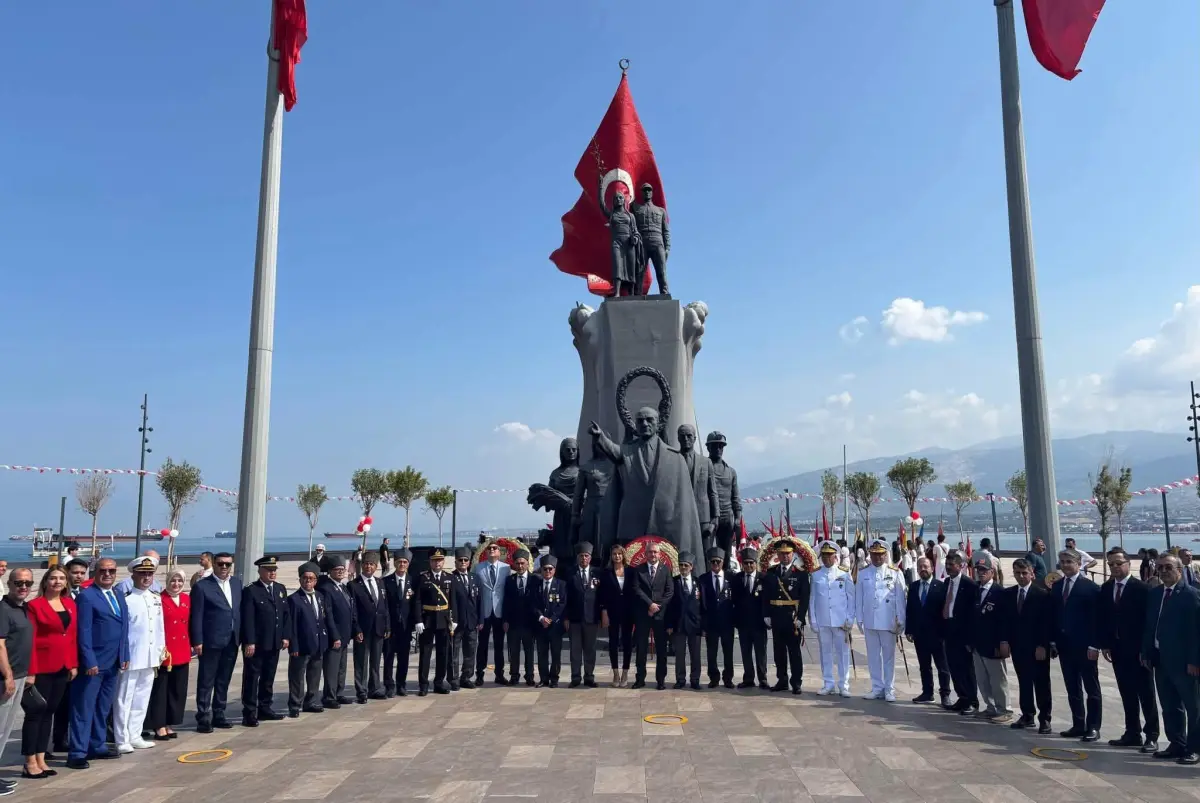 İskenderun’da 30 Ağustos Coşkusu: Zafer Bayramı Birlik ve Beraberlik Mesajlarıyla Kutlandı