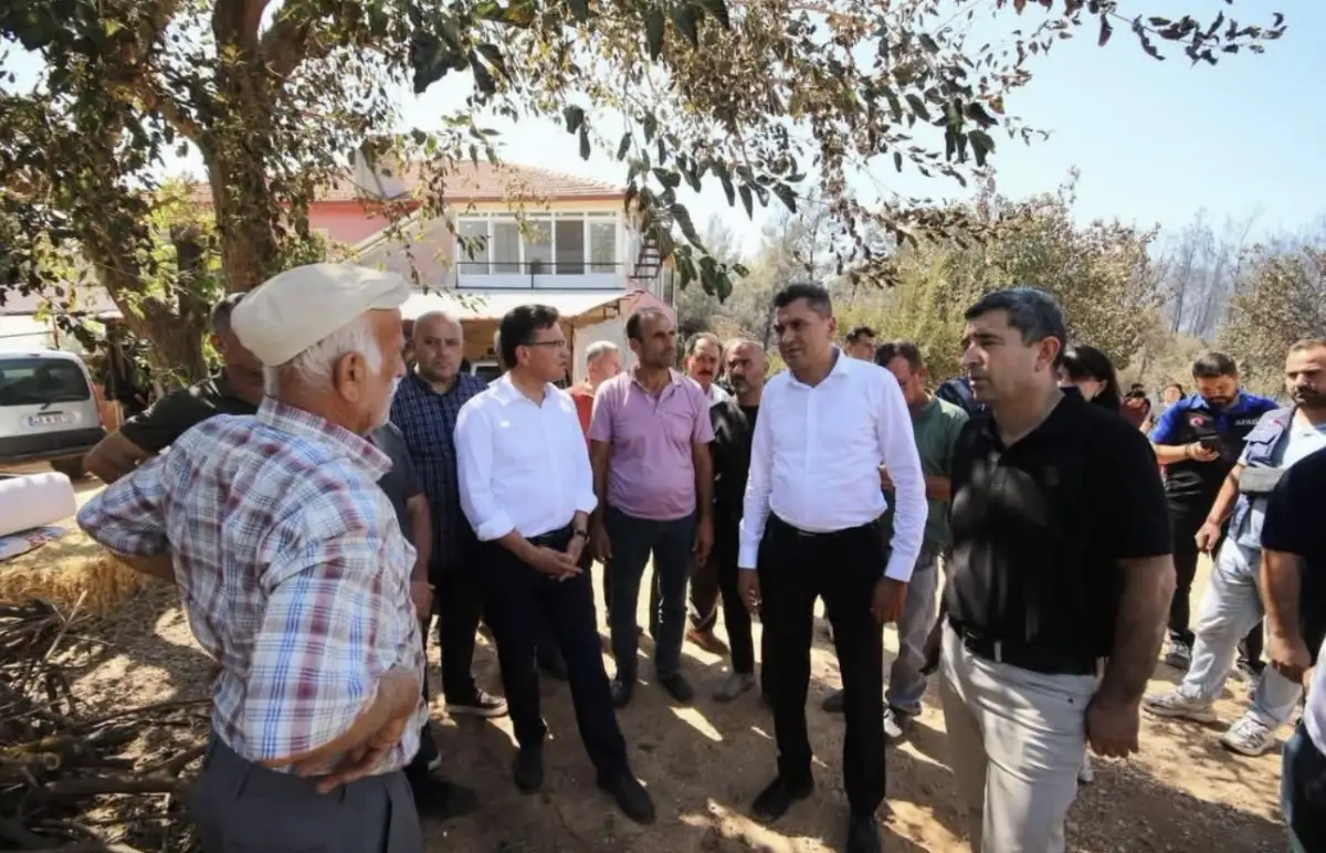 Kaş’ta Yangın Sonrası Hasar Tespit Çalışmaları Başladı: Devlet Yaraları Sarıyor