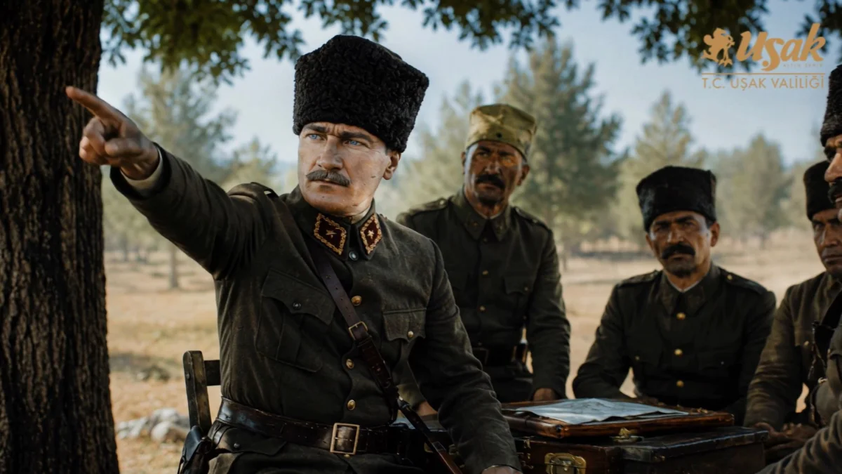 Uşak’ın Kurtuluş Destanı Ekranlara Taşındı: Gazi Mustafa Kemal’in Tarihi Emri Canlandırıldı