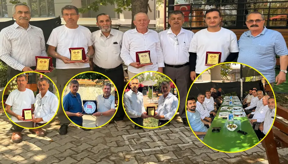 Isparta’da Emektar Din Görevlilerine Vefa Dolu Buluşma: Hizmet Anısı Plaketleri Takdim Edildi