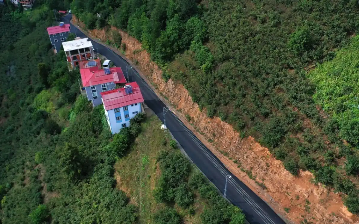 Ordu Mesudiye’de 4 Mahalleye Konforlu Ulaşım: Asfalt ve Beton Yollar Tamamlandı