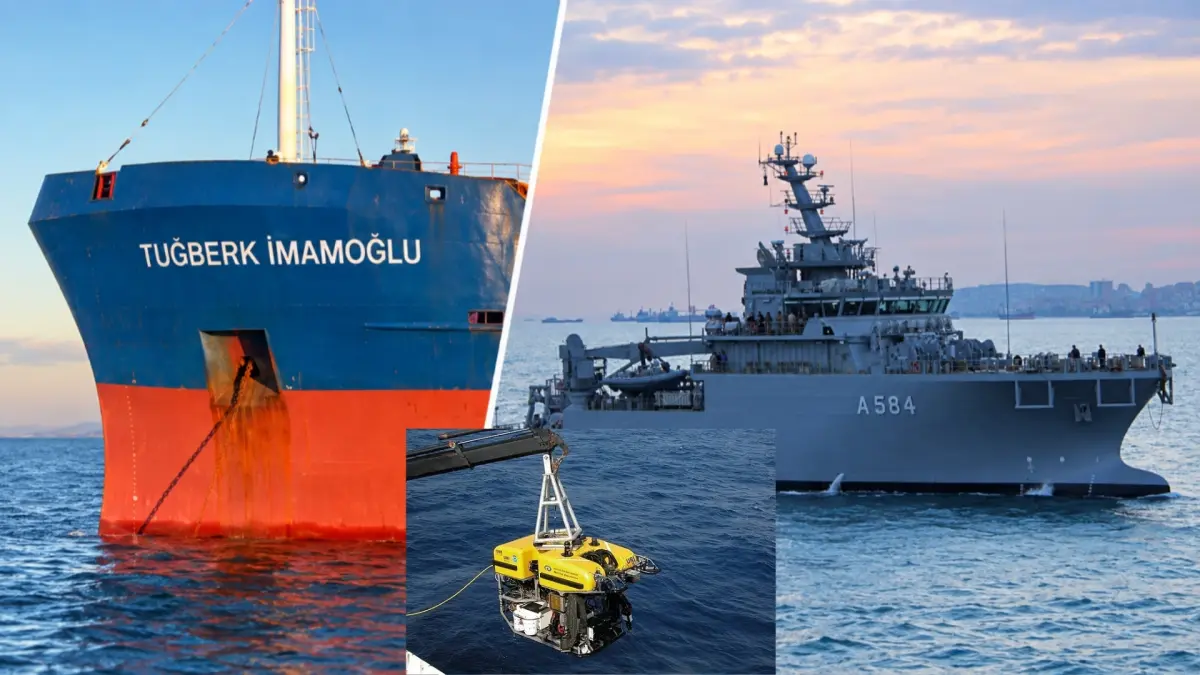 Silivri’de Batan Tuğberk İmamoğlu’nun Enkazı 720 Metre Derinlikte Görüntülendi