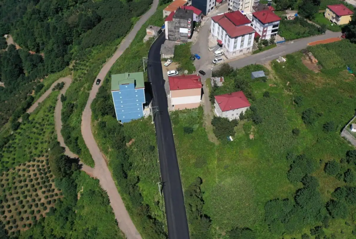 Ordu’da Ulaşım Devrimi: Çaybaşı’nın Yolları Sıcak Asfaltla Yenilendi