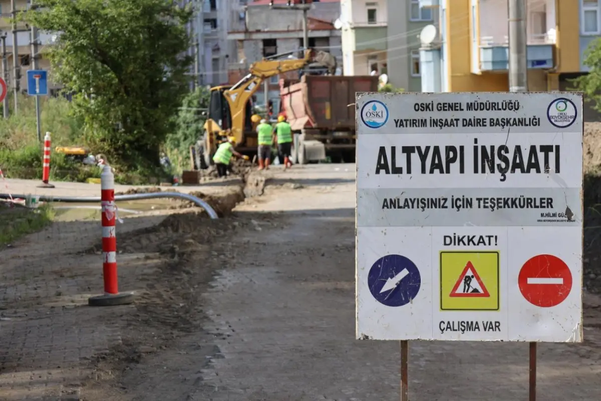 Ordu Altınordu’da 40 Yıllık İçme Suyu Hattı Yenileniyor: Sorunlara Son Veriliyor