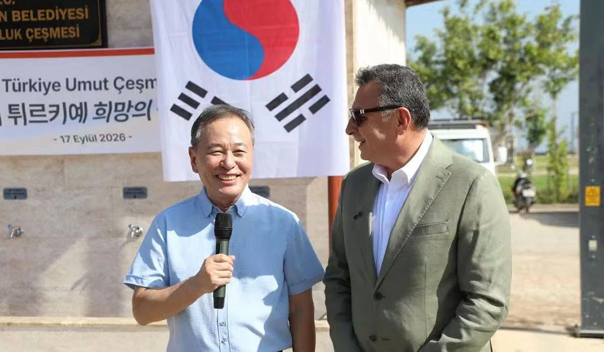 Türkiye-Güney Kore Dostluğu İskenderun’da Çeşmeyle Ölümsüzleşti