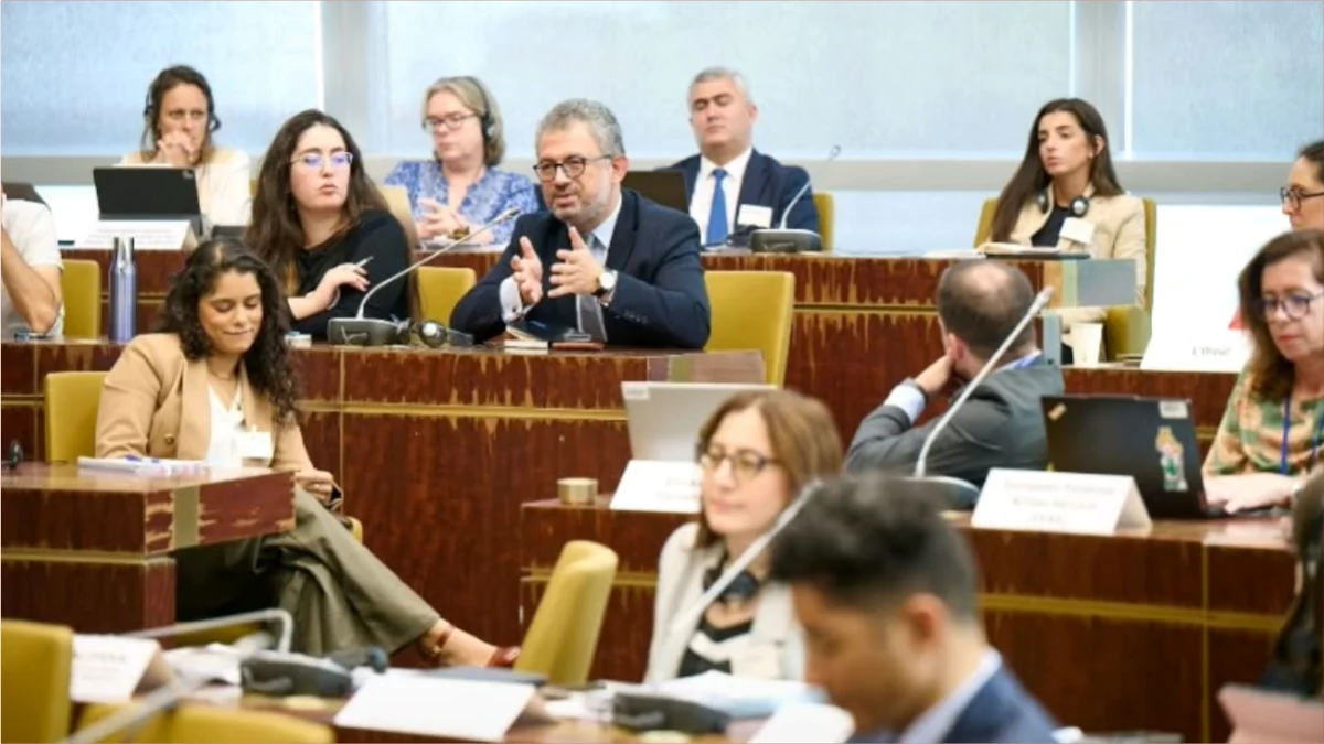 Av. Dr. Musa Toprak, Avrupa Konseyi’nde İş Dünyası ve İnsan Hakları Konferansı’nda Konuştu