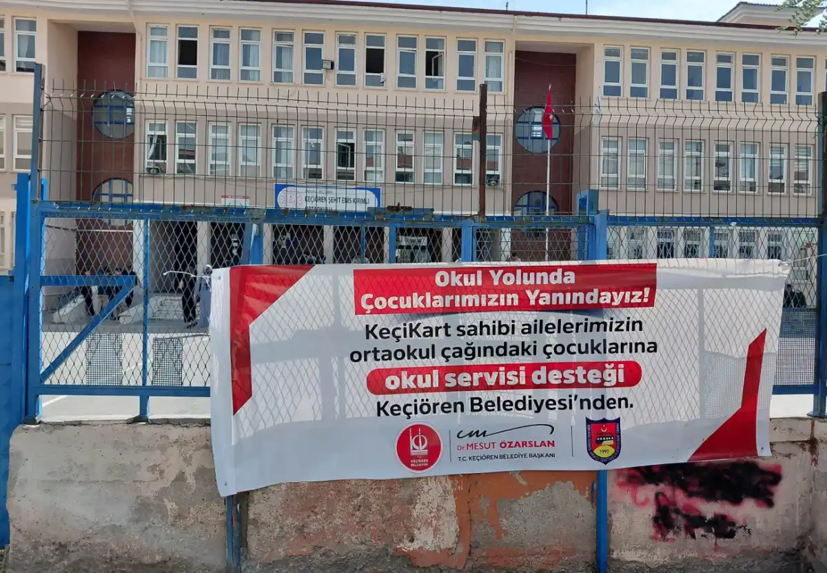Keçiören Belediyesi’nden Ortaokul Öğrencilerine Servis Desteği: Eğitimde Fırsat Eşitliği Vurgusu