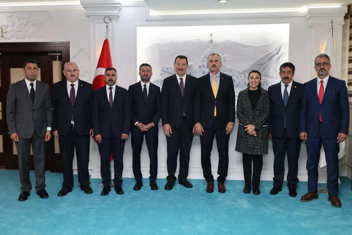 AK Parti Genel Başkan Yardımcısı Ali İhsan Yavuz’dan Ağrı Valiliği’ne Ziyaret