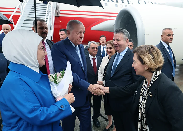 Cumhurbaşkanı Erdoğan, BM Genel Kurulu’na Katılmak Üzere New York’a Vardı